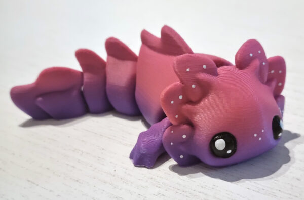 Bewegliches Axolotl 3D Druck